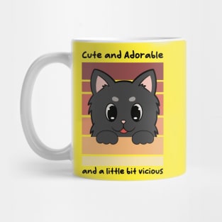 Cute Adorable and a little bit vicious Mug